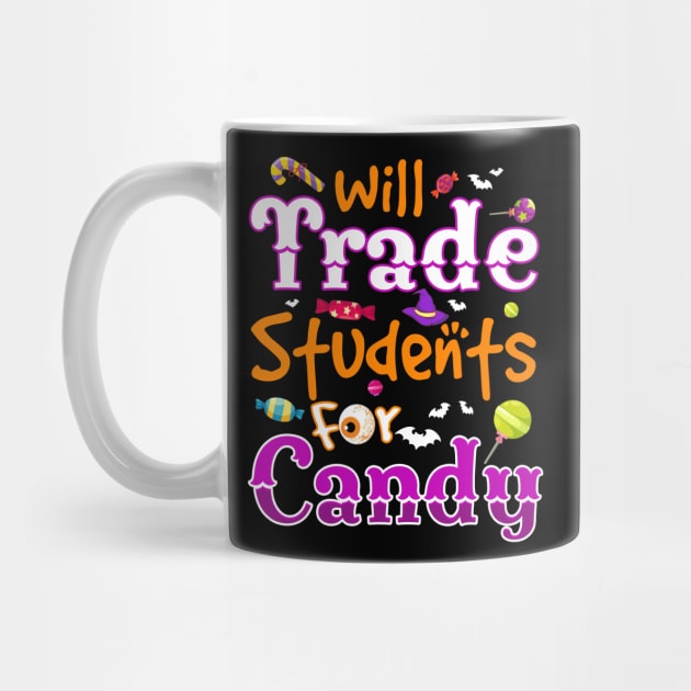 Will Trade Students For Candy Funny Teacher Halloween by Simpsonfft